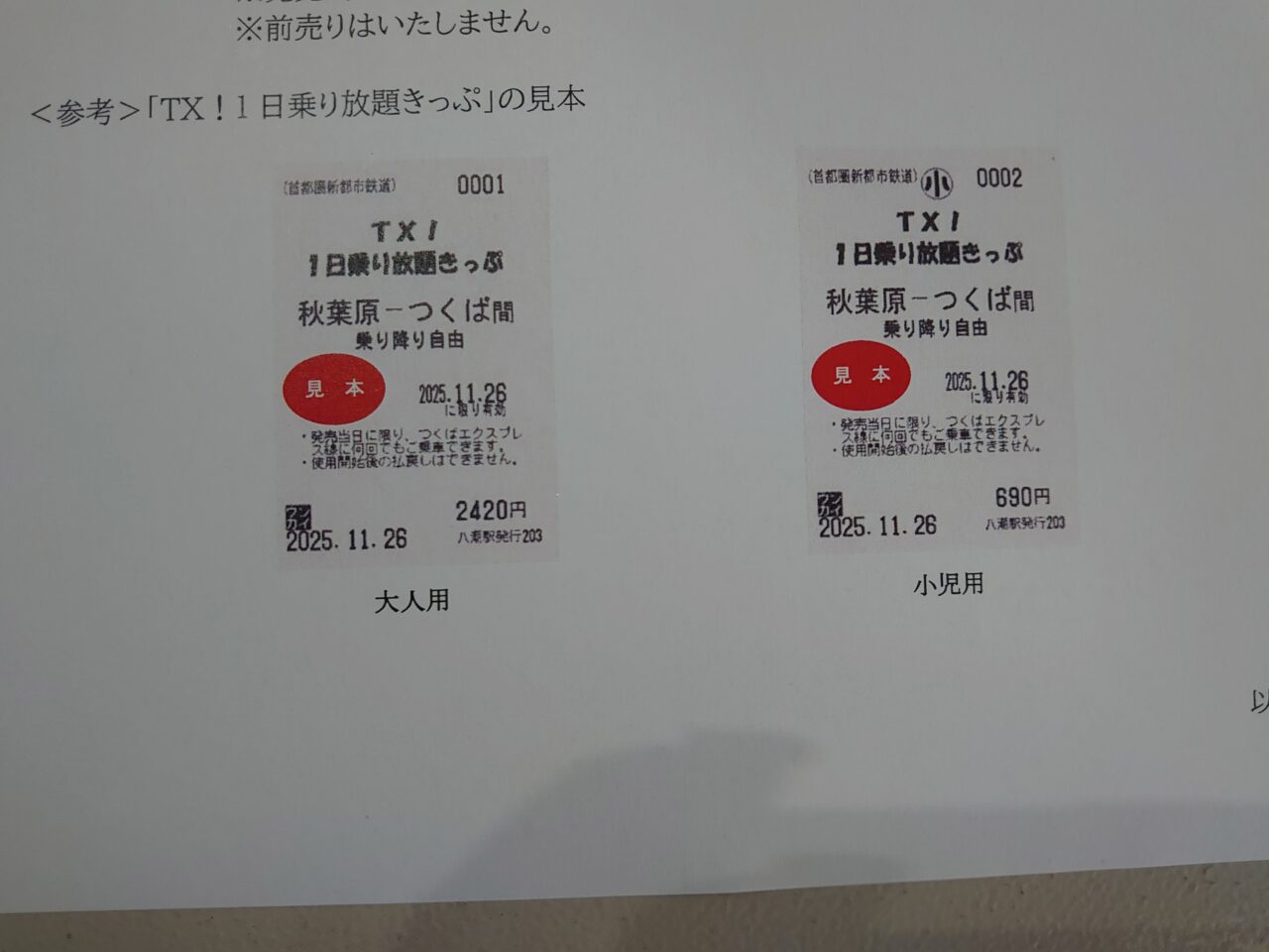 乗り放題きっぷ