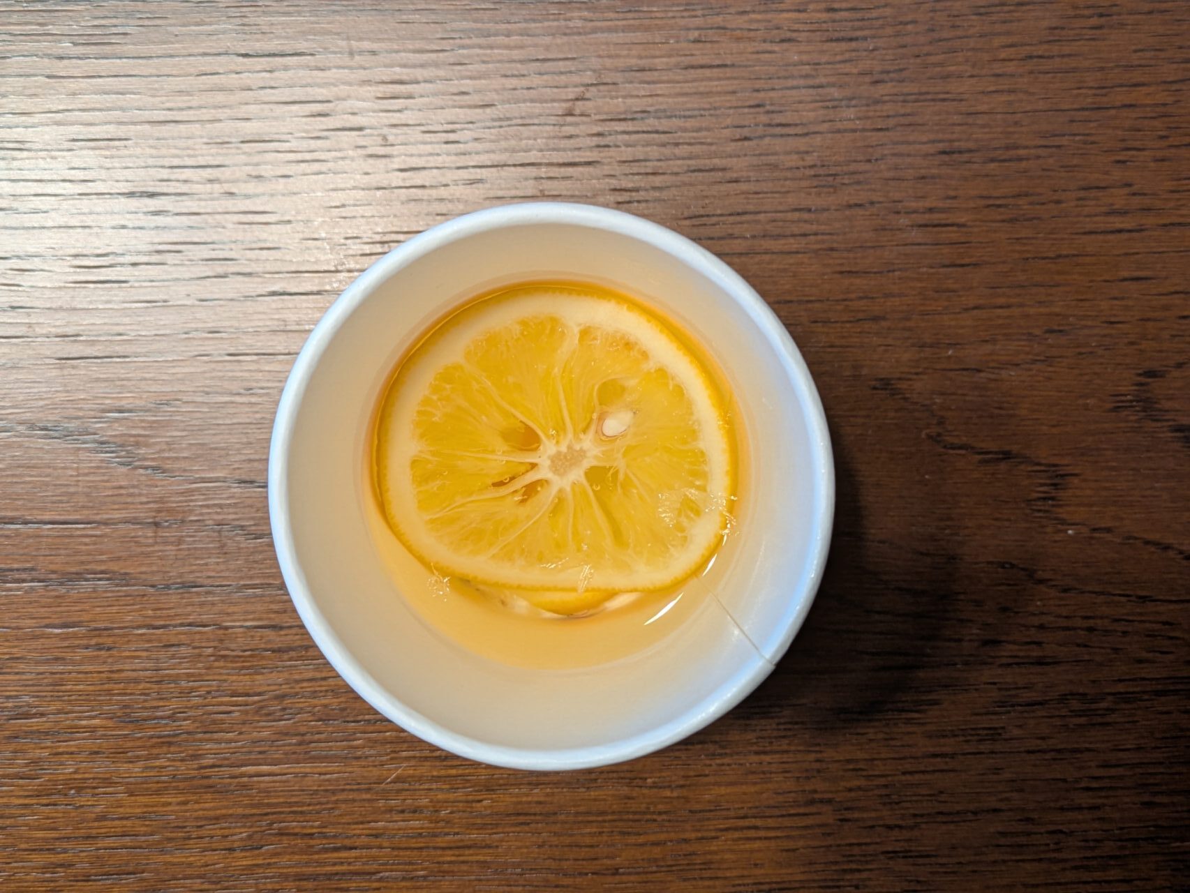 ホットレモネード体験