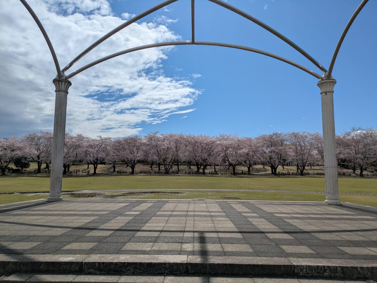 野外ステージ