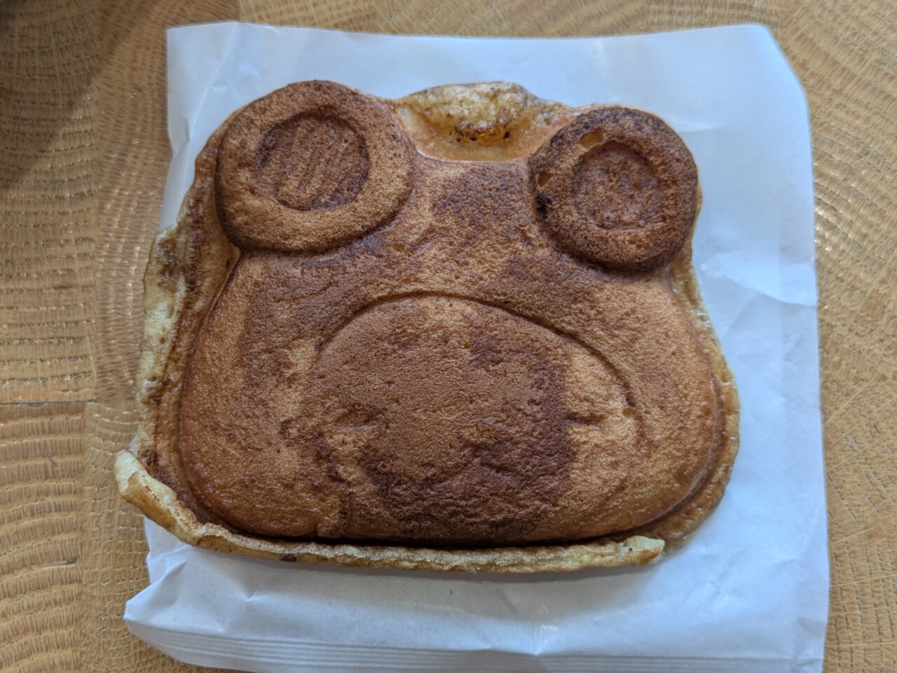 リンゴカスタード顔